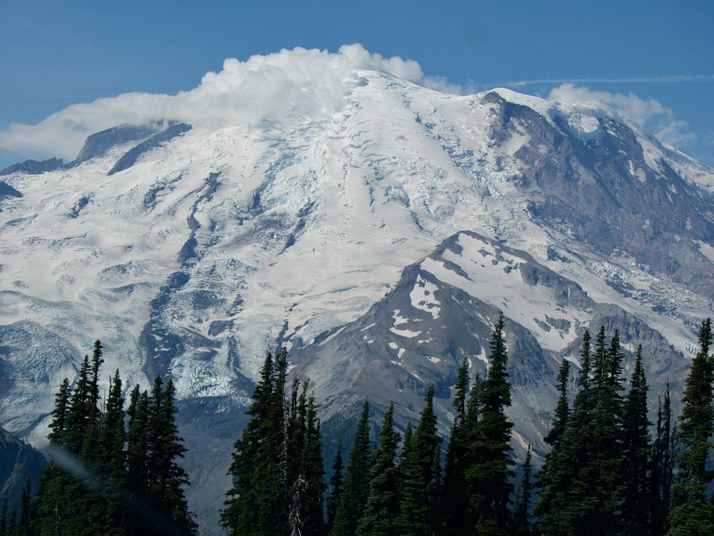 Mount Rainier from the northeast side
