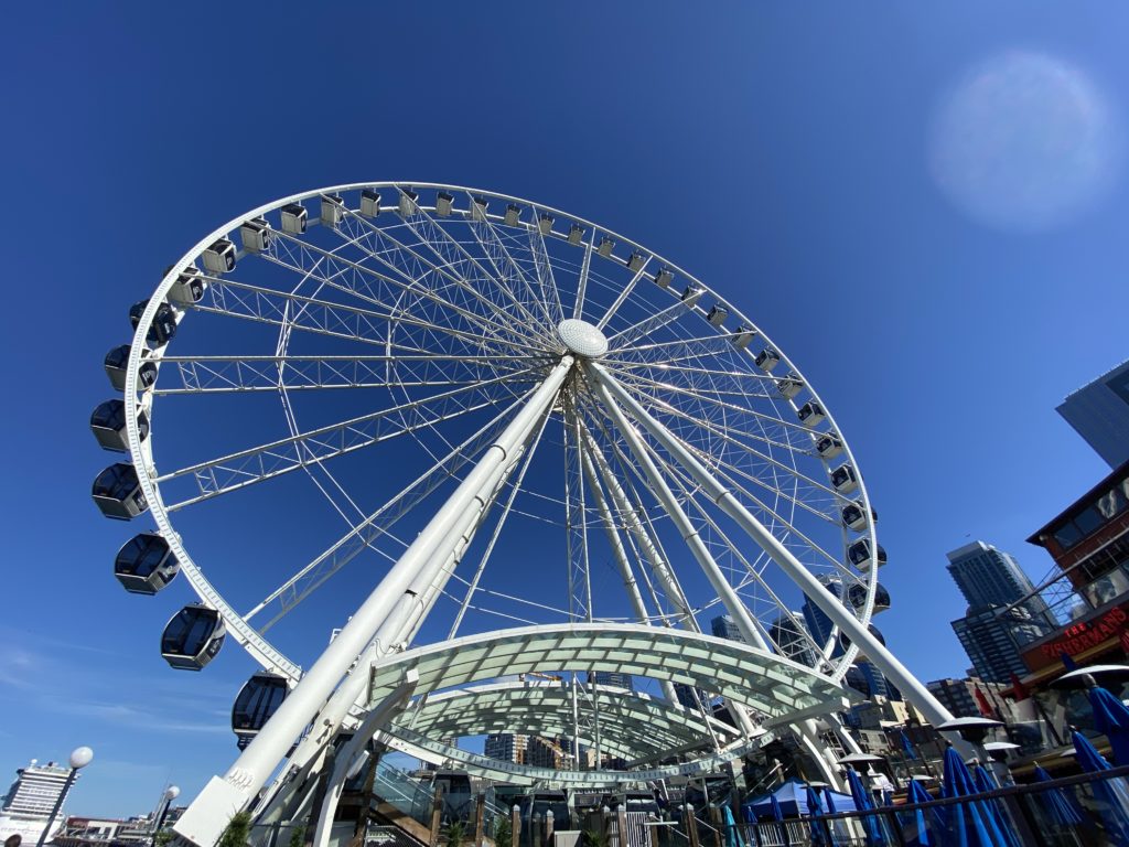 Seattle Great Wheel on Pier 57