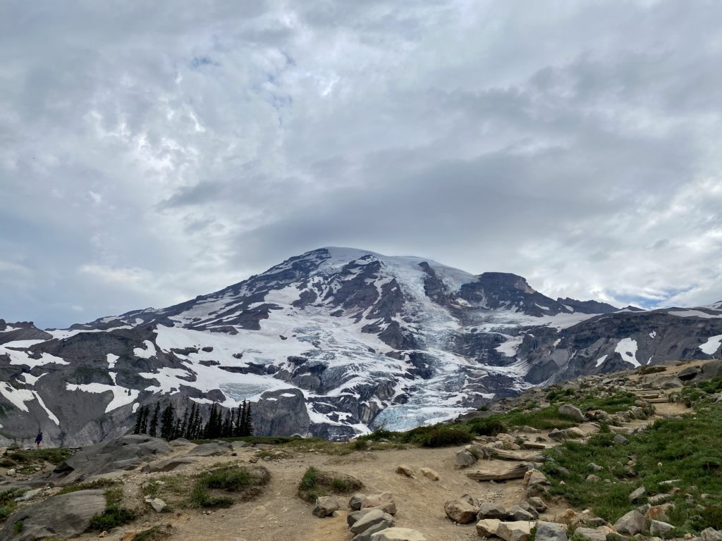 Mount Rainier view from Skyline Trail